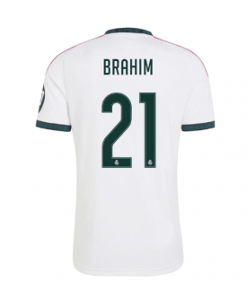 Billige Fotballdrakt Real Madrid Brahim Diaz #21 Replika Hjemmedrakt 2026-27 Kortermet Billige Fotballdrakt Real Madrid Brahim Diaz #21 Replika Hjemmedrakt 2026-27 Kortermet